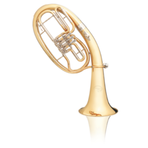 b&s 3032/2 tenorhorn – 3 ventile, goldmessing, bb