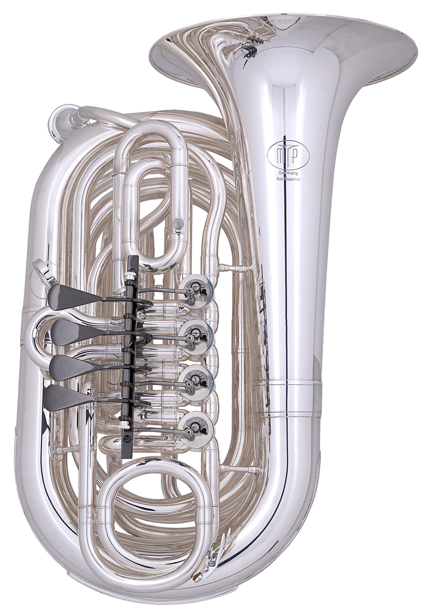 MTP MINI B-Tuba Mod.Paganini S - versilbert – Bild 2