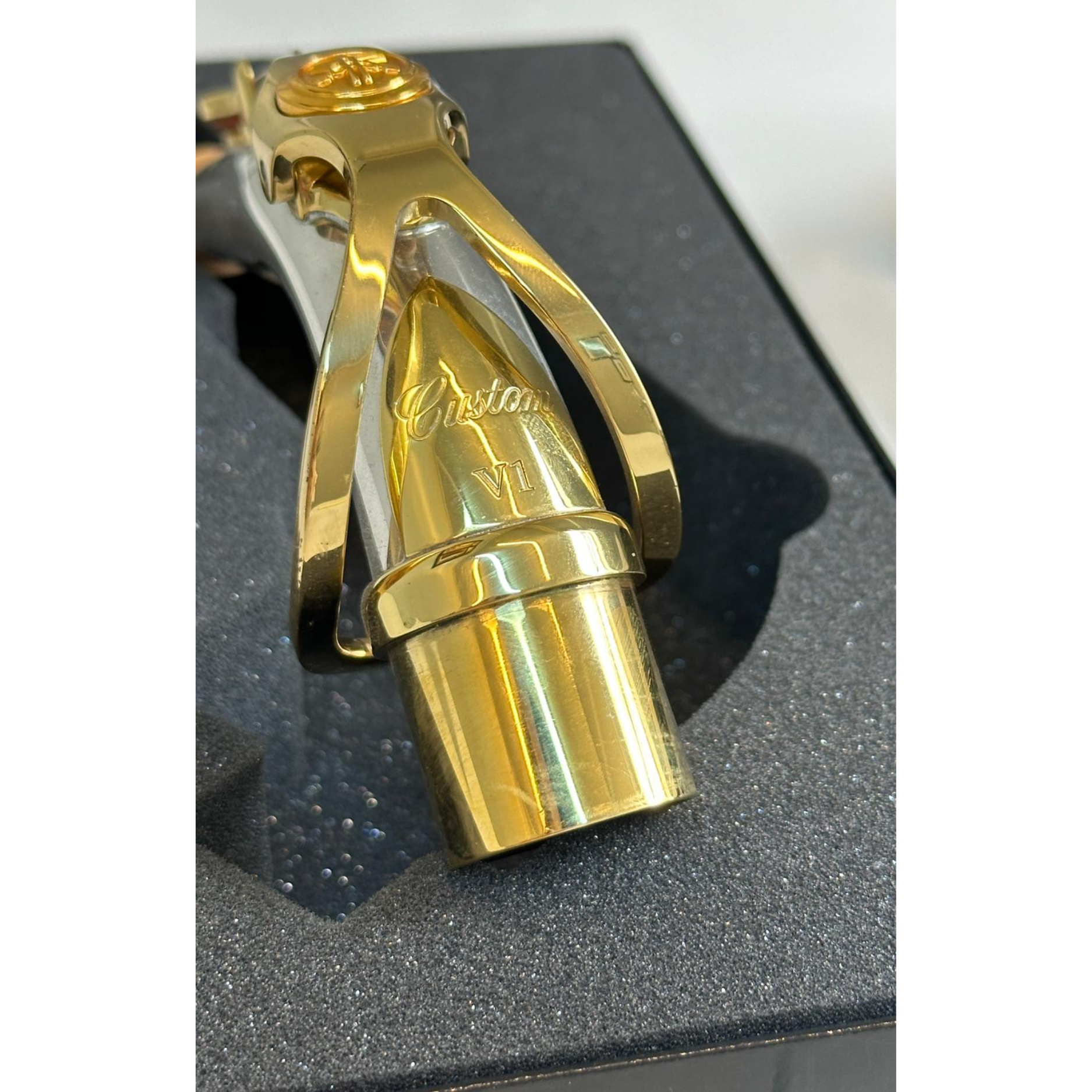 Yamaha Custom V1 S-Bogen für Altsaxophon - Sterling Silber – Bild 4
